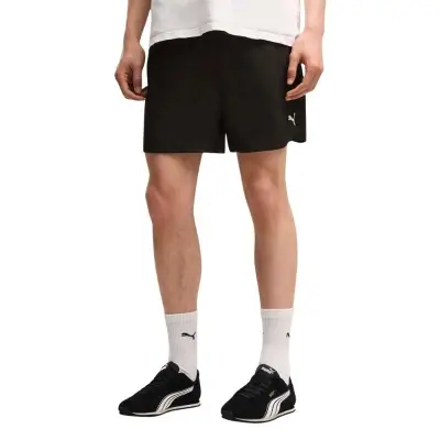 BERMUDA PUMA ESSENTIALS WOVEN 5 MASCULINA - Preto
