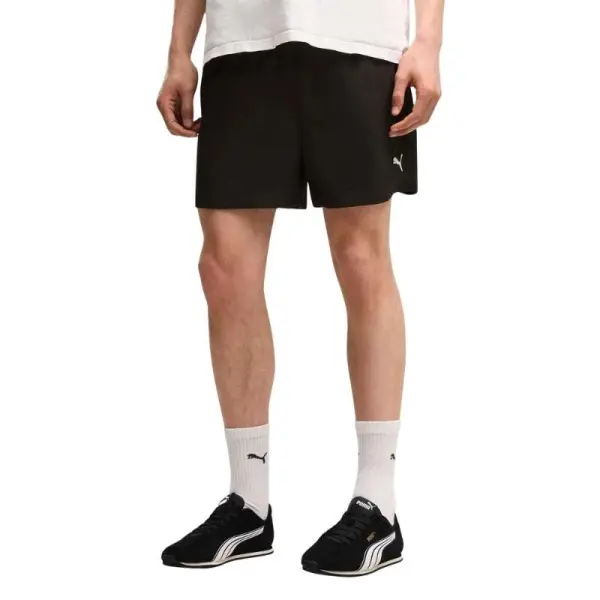 BERMUDA PUMA ESSENTIALS WOVEN 5 MASCULINA - Preto