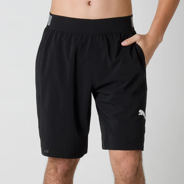 BERMUDA PUMA VENT STRETCH WOVEN SHORT MASCULINA - Preto BERMUDA PUMA VENT STRETCH WOVEN SHORT MASCULINA - Preto