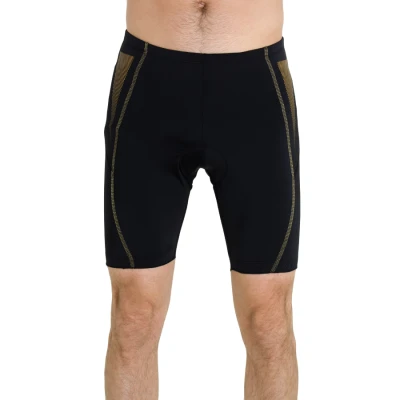 BERMUDA SPEEDO TS TRIATHLON MASCULINA - Preto/dourado