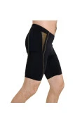 BERMUDA SPEEDO TS TRIATHLON MASCULINA - Preto/dourado