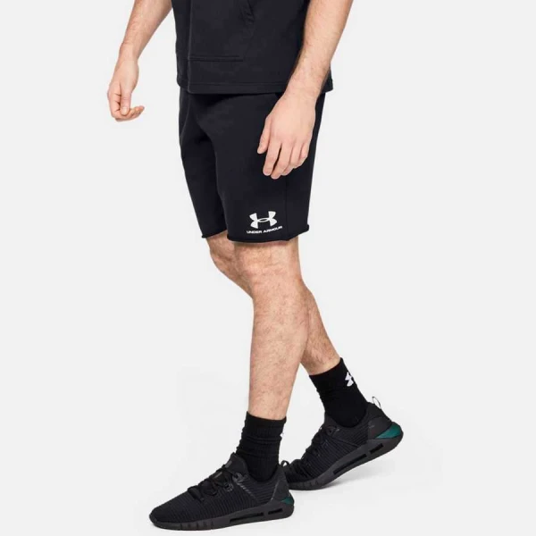BERMUDA TREINO UNDER ARMOUR SPORTSTYLE TERRY MASCULINA - Preto