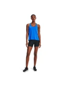 BERMUDA UNDER ARMOUR HEATGEAR MID RISE FEMININA - Preto