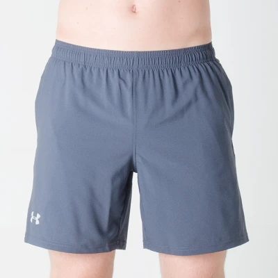 BERMUDA UNDER ARMOUR LAUNCH SW 7 POL MASCULINA - Chumbo BERMUDA UNDER ARMOUR LAUNCH SW 7 POL MASCULINA - Chumbo