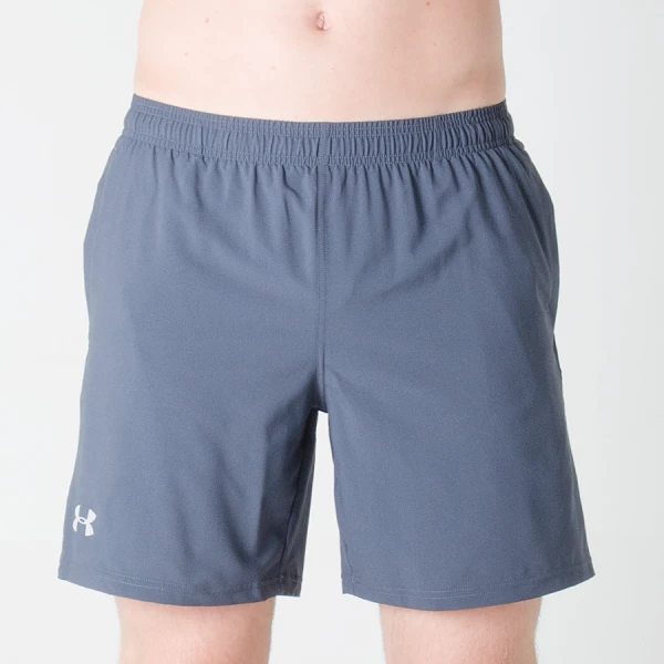 BERMUDA UNDER ARMOUR LAUNCH SW 7 POL MASCULINA - Chumbo BERMUDA UNDER ARMOUR LAUNCH SW 7 POL MASCULINA - Chumbo