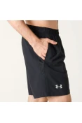 BERMUDA UNDER ARMOUR LAUNCH SW 7 POL MASCULINA - Preto BERMUDA UNDER ARMOUR LAUNCH SW 7 POL MASCULINA - Preto