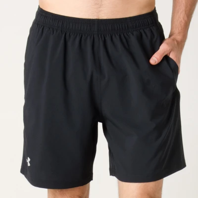 BERMUDA UNDER ARMOUR LAUNCH SW 7 POL MASCULINA - Preto BERMUDA UNDER ARMOUR LAUNCH SW 7 POL MASCULINA - Preto