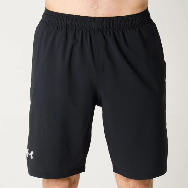 BERMUDA UNDER ARMOUR LAUNCH SW 9 POL MASCULINA - Preto BERMUDA UNDER ARMOUR LAUNCH SW 9 POL MASCULINA - Preto