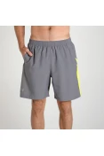 BERMUDA UNDER ARMOUR LUNCH 7 POL MASCULINA - Cinza/amarelo