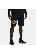 BERMUDA UNDER ARMOUR PJT ROCK TERRY MASCULINA - Preto