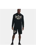 BERMUDA UNDER ARMOUR PJT ROCK TERRY MASCULINA - Preto