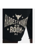 BERMUDA UNDER ARMOUR PJT ROCK TERRY MASCULINA - Preto