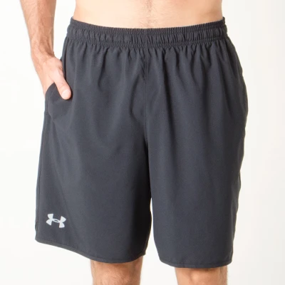 BERMUDA UNDER ARMOUR QUALIFIER 9 WOVEN MASCULINA - Preto