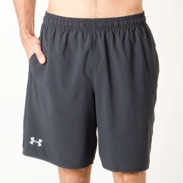 BERMUDA UNDER ARMOUR QUALIFIER 9 WOVEN MASCULINA - Preto