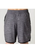 BERMUDA UNDER ARMOUR QUALIFIER NOVELTY MASCULINA - Grafite