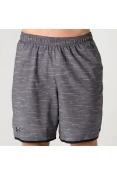 BERMUDA UNDER ARMOUR QUALIFIER NOVELTY MASCULINA - Grafite