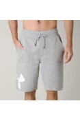 BERMUDA UNDER ARMOUR RIVAL EXPLODED GRAPHIC MASCULINA - Cinza