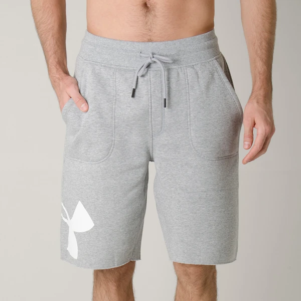 BERMUDA UNDER ARMOUR RIVAL EXPLODED GRAPHIC MASCULINA - Cinza
