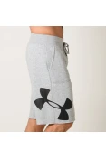 BERMUDA UNDER ARMOUR RIVAL EXPLODED GRAPHIC MASCULINA - Cinza/preto