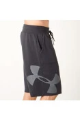 BERMUDA UNDER ARMOUR RIVAL EXPLODED GRAPHIC MASCULINA - Preto