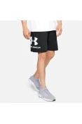 BERMUDA UNDER ARMOUR SPORTSTYLE TERRY MASCULINA - Preto