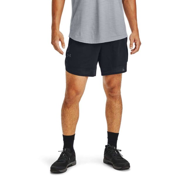 BERMUDA UNDER ARMOUR STRETCH 7IN STS MASCULINA - Preto