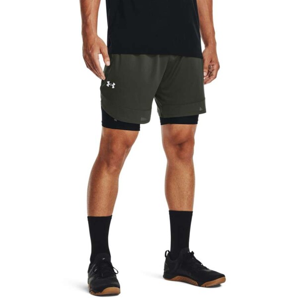 BERMUDA UNDER ARMOUR STRETCH 7IN STS MASCULINA - Verde