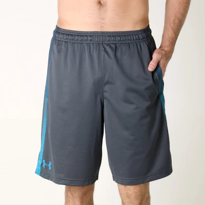 BERMUDA UNDER ARMOUR TECH MESH MASCULINA - Chumbo/azul BERMUDA UNDER ARMOUR TECH MESH MASCULINA - Chumbo/azul