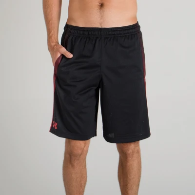 BERMUDA UNDER ARMOUR TECH MESH MASCULINA - Preto/vermelho BERMUDA UNDER ARMOUR TECH MESH MASCULINA - Preto/vermelho