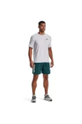 BERMUDA UNDER ARMOUR WOVEN EMBOSS MASCULINA - Marinho/branco