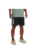 BERMUDA UNDER ARMOUR WOVEN EMBOSS MASCULINA - Preto/branco