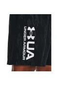 BERMUDA UNDER ARMOUR WOVEN EMBOSS MASCULINA - Preto/branco