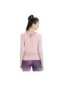 BLUSA ADIDAS MANGA LONGA FEMININA - Rosa