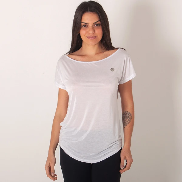 BLUSA COLCCI GOLA CANOA FEMININA - Branco