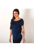 BLUSA COLCCI GOLA CANOA FEMININA - Marinho