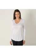BLUSA COLCCI MANGA LONGA FEMININA - Branco