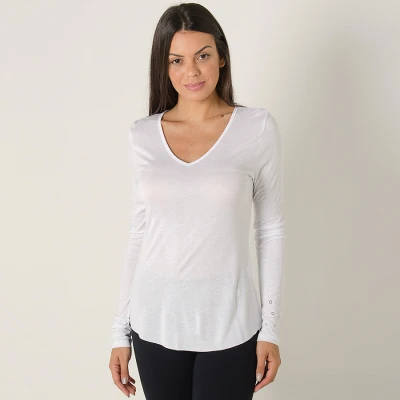 BLUSA COLCCI MANGA LONGA FEMININA - Branco