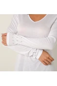 BLUSA COLCCI MANGA LONGA FEMININA - Branco