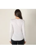 BLUSA COLCCI MANGA LONGA FEMININA - Branco