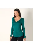BLUSA COLCCI MANGA LONGA FEMININA - Verde