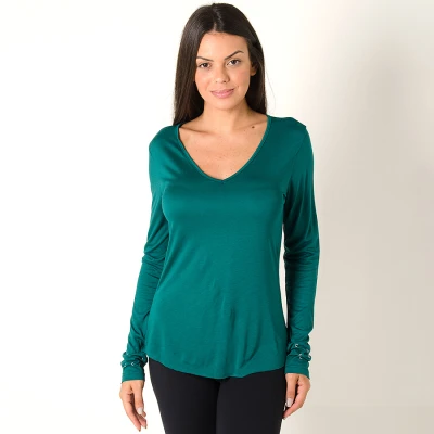 BLUSA COLCCI MANGA LONGA FEMININA - Verde