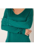 BLUSA COLCCI MANGA LONGA FEMININA - Verde