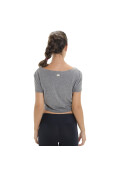 BLUSA LIVE MALHA CONFORT - Cinza