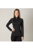 BLUSA PUMA CORE RUN MANGA LONGA FEMININA - Preto