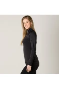 BLUSA PUMA CORE RUN MANGA LONGA FEMININA - Preto
