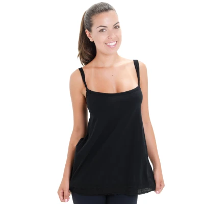 BLUSA TIMBERLAND COM ALÇAS BÁSICAS FEMININA - Preto