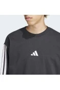 BLUSAO ADIDAS 3 LISTRAS MASCULINO - Preto