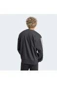 BLUSAO ADIDAS 3 LISTRAS MASCULINO - Preto