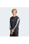 BLUSAO ADIDAS 3 LISTRAS MASCULINO - Preto
