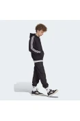 BLUSÂO ADIDAS 3-STRIPES HOODY MASCULINO - Preto/branco BLUSÂO ADIDAS 3-STRIPES HOODY MASCULINO - Preto/branco